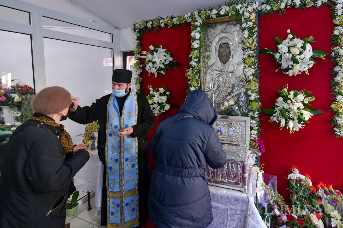Sfântul Antonie cel Mare cinstit la biserica sa din centrul Capitalei 201062