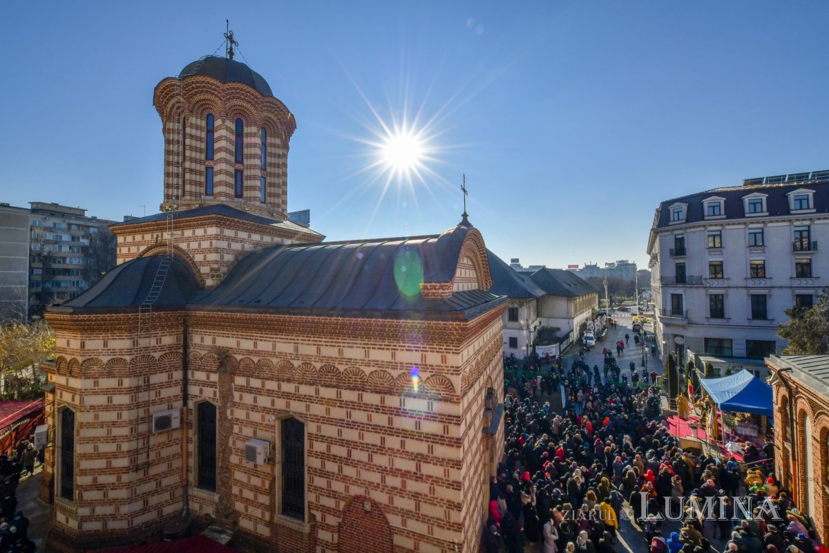 Sfântul Antonie cel Mare cinstit la biserica sa din centrul Capitalei 201065