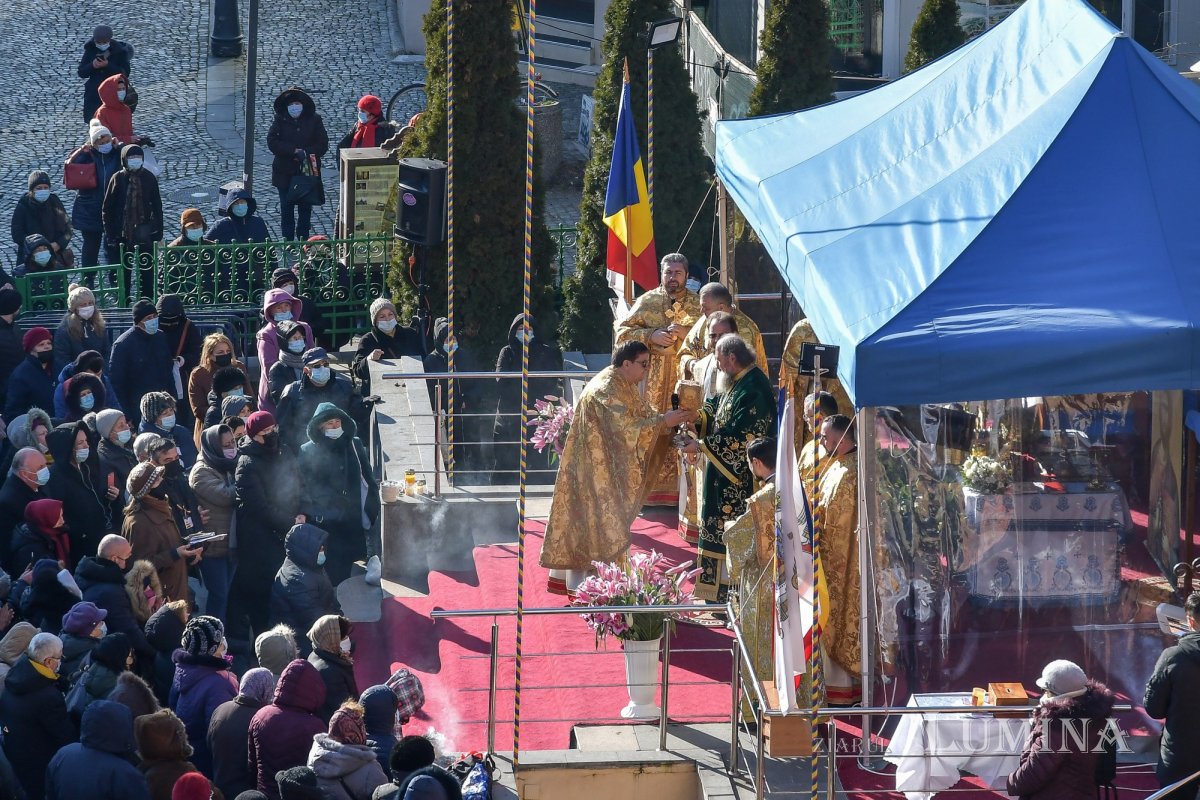 Sfântul Antonie cel Mare cinstit la biserica sa din centrul Capitalei 201066