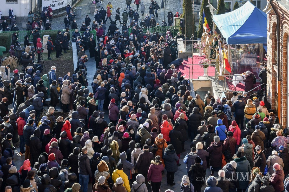 Sfântul Antonie cel Mare cinstit la biserica sa din centrul Capitalei 201067