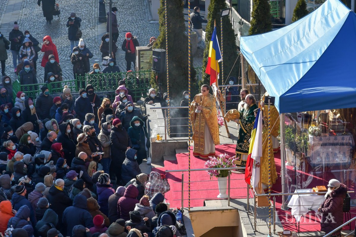 Sfântul Antonie cel Mare cinstit la biserica sa din centrul Capitalei 201068