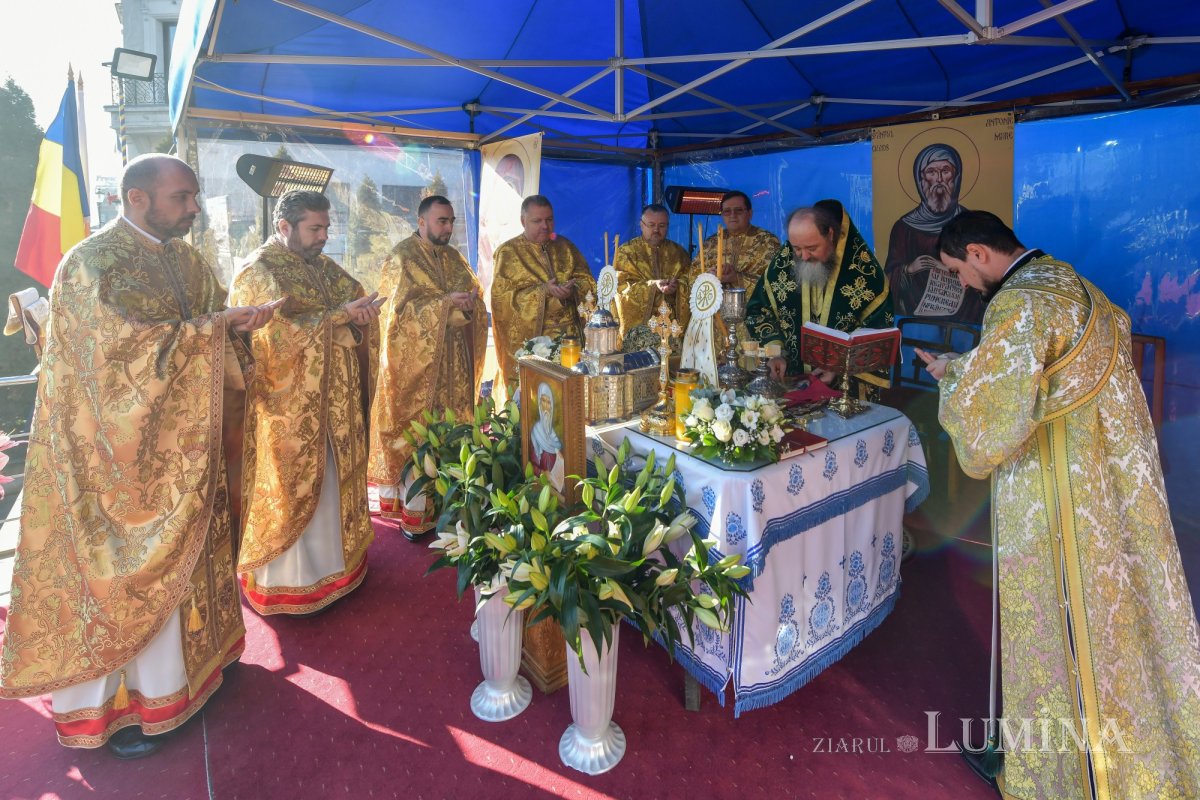 Sfântul Antonie cel Mare cinstit la biserica sa din centrul Capitalei 201079