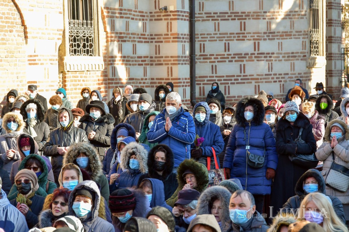 Sfântul Antonie cel Mare cinstit la biserica sa din centrul Capitalei 201082