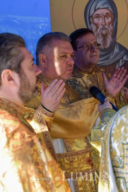 Sfântul Antonie cel Mare cinstit la biserica sa din centrul Capitalei 201084
