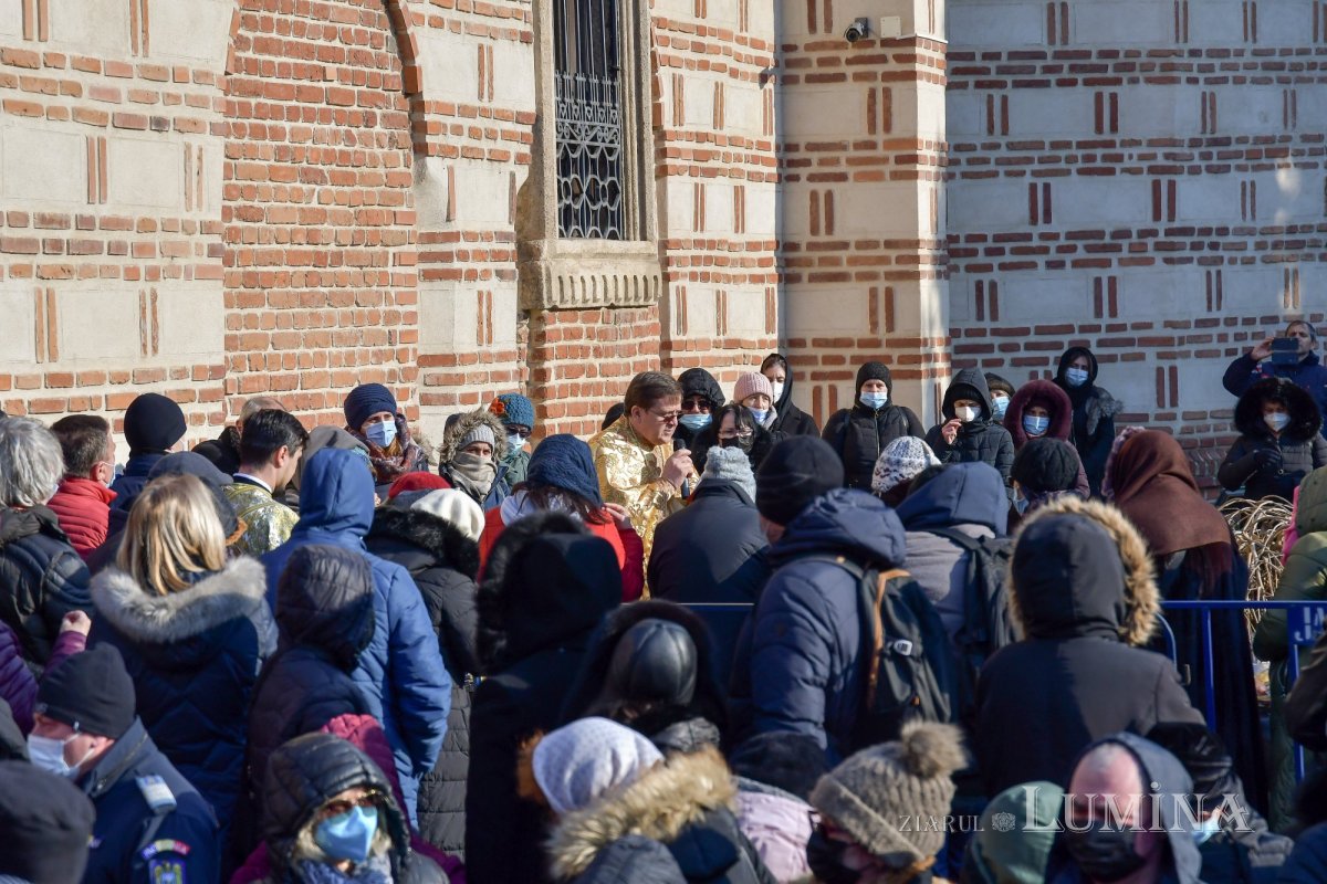 Sfântul Antonie cel Mare cinstit la biserica sa din centrul Capitalei 201088