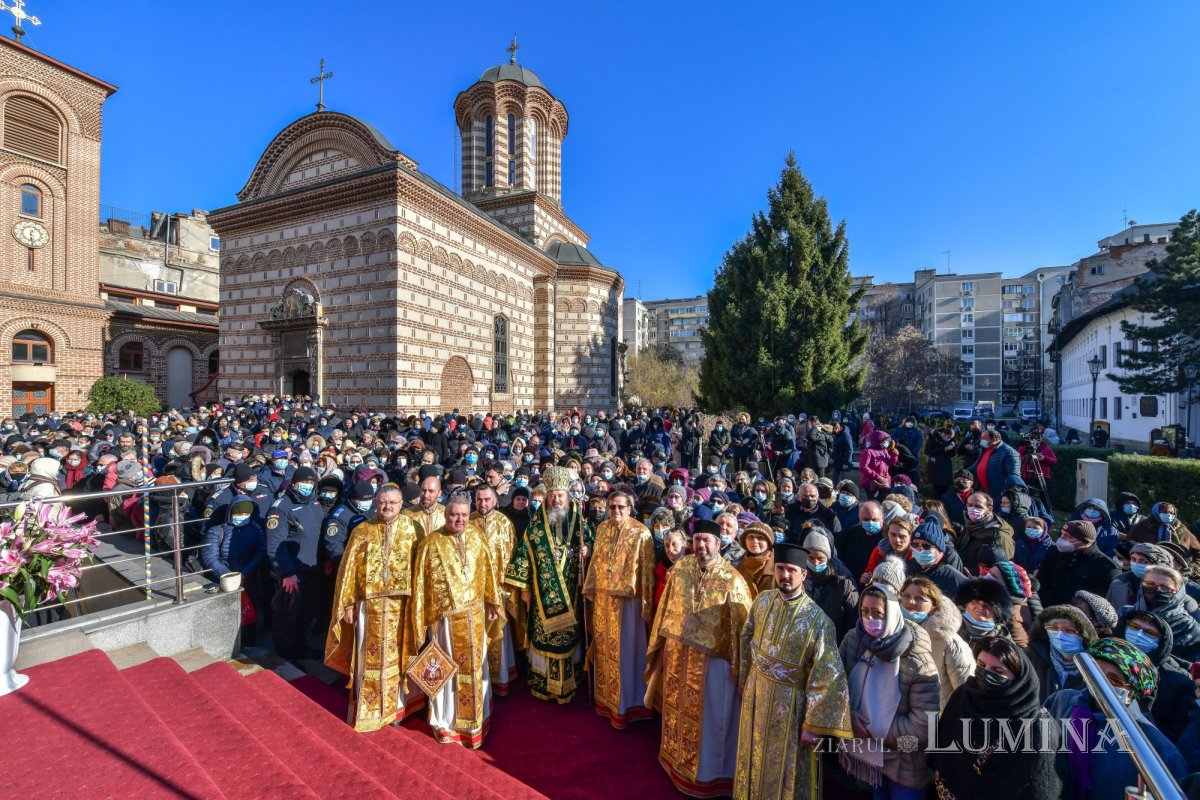 Sfântul Antonie cel Mare cinstit la biserica sa din centrul Capitalei 201090