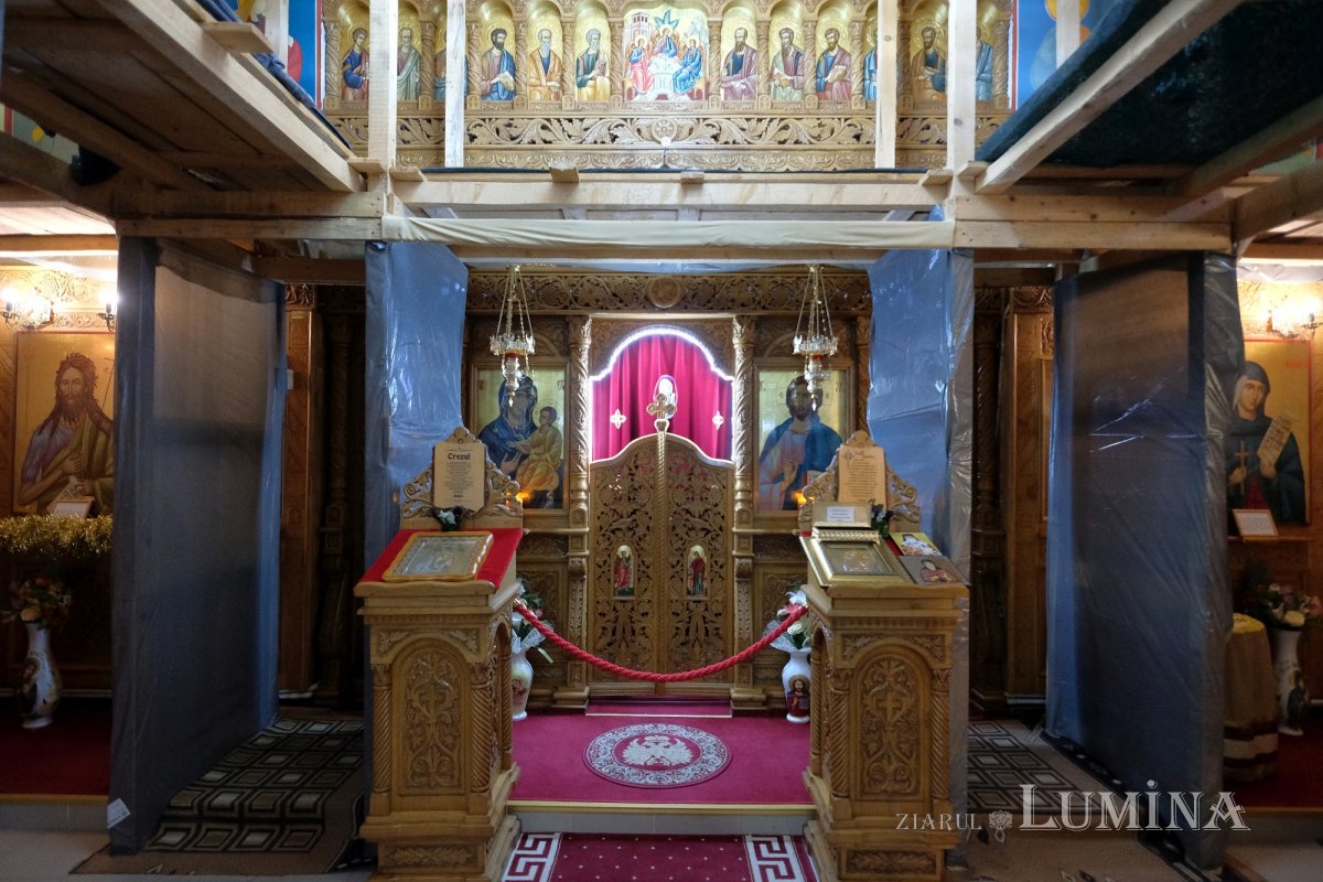Biserica din Manolache, rod al rugăciunii enoriașilor 201934