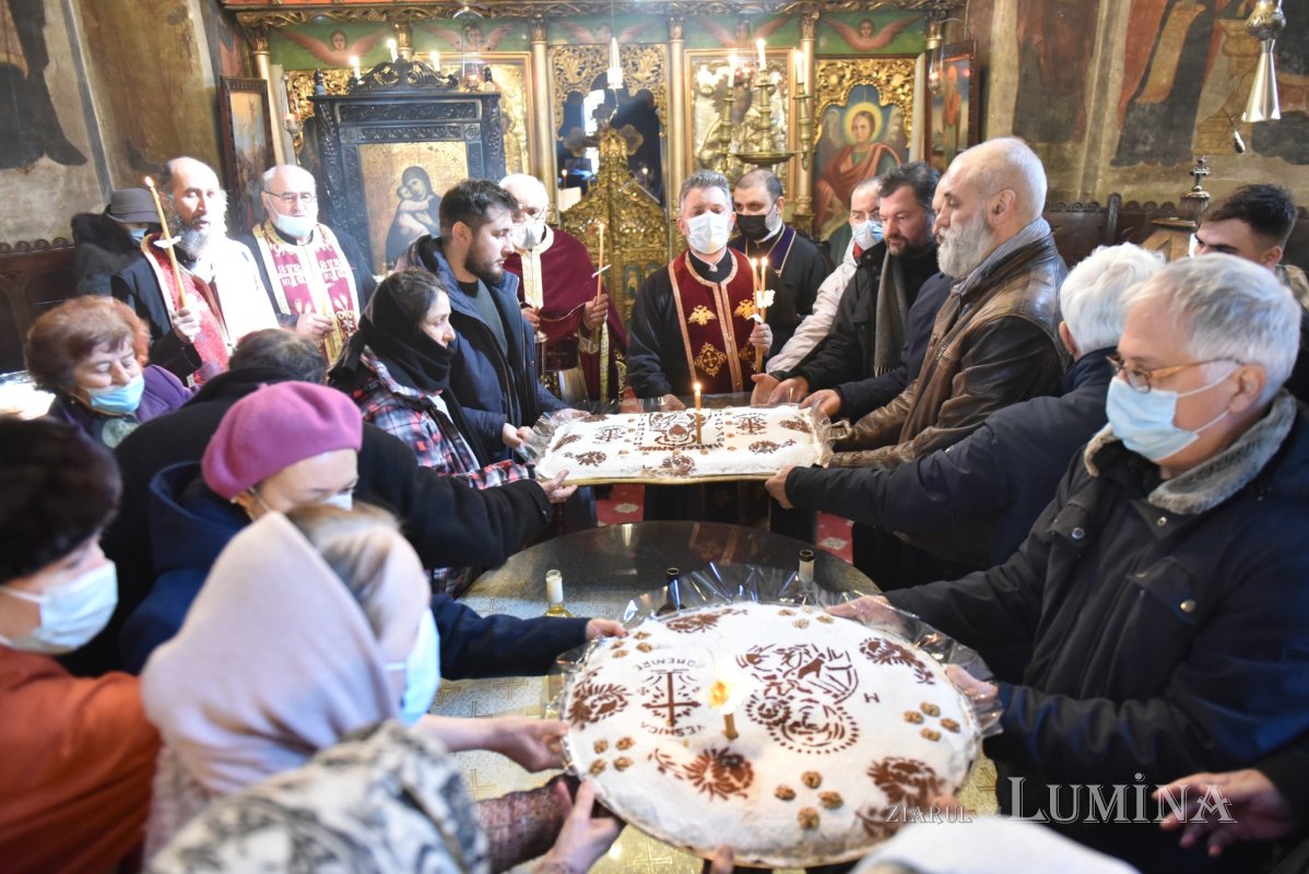 Cinstirea Sfântului Haralambie la o biserică istorică din Capitală 203131