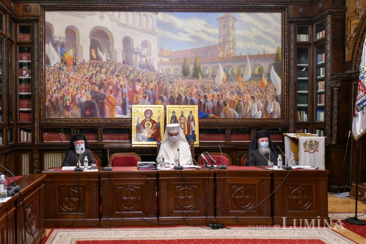 Ședința de lucru a Consiliului Național Bisericesc la Patriarhie 203513