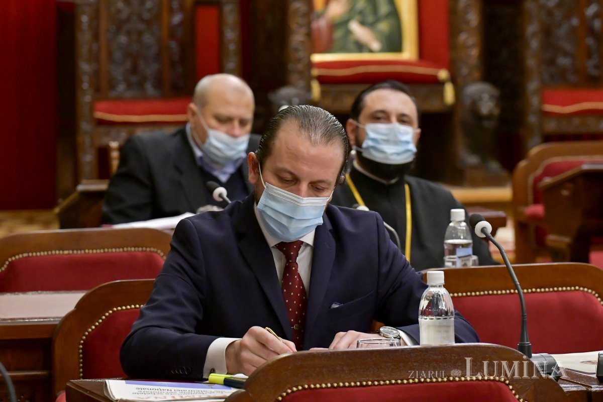 Ședința de lucru a Consiliului Național Bisericesc la Patriarhie 203517