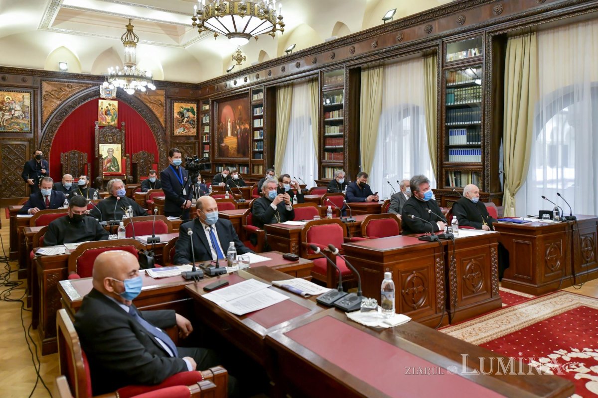 Ședința de lucru a Consiliului Național Bisericesc la Patriarhie 203518