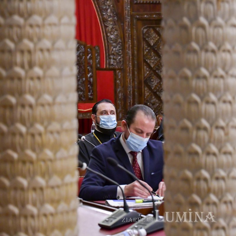 Ședința de lucru a Consiliului Național Bisericesc la Patriarhie 203521