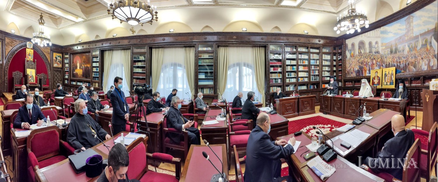 Ședința de lucru a Consiliului Național Bisericesc la Patriarhie 203522