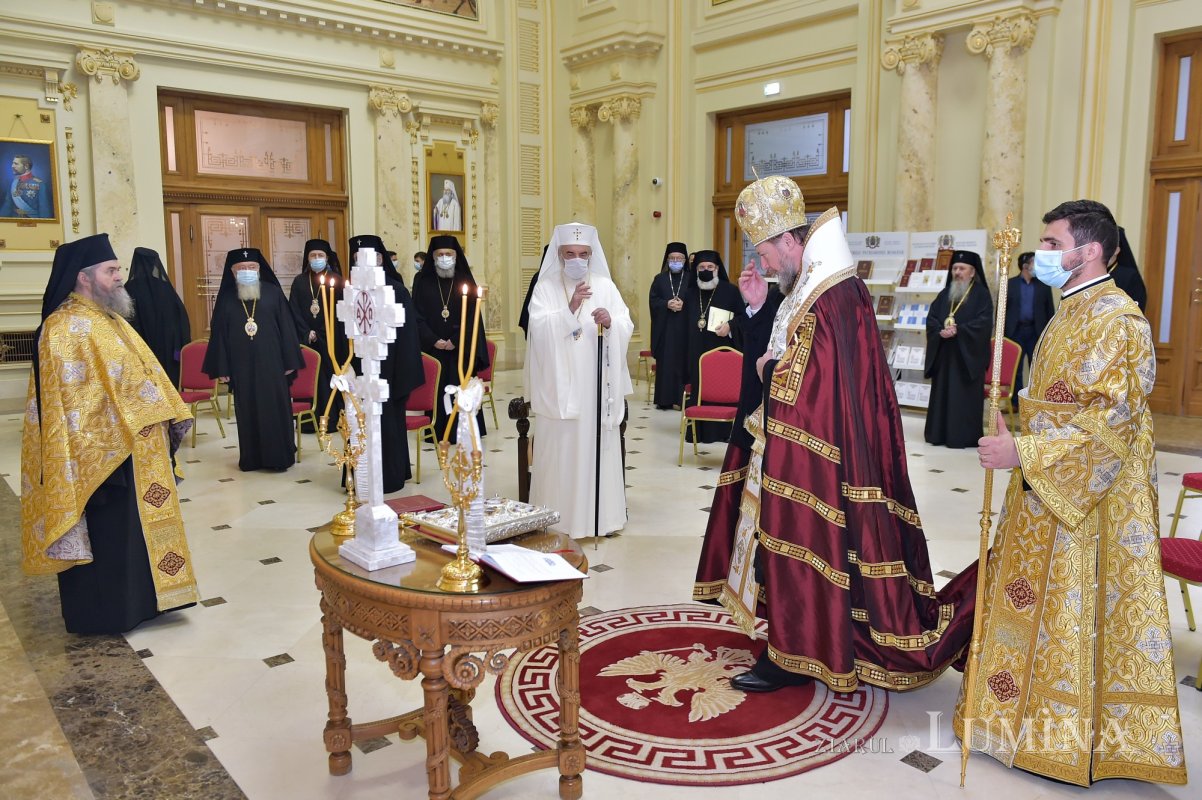 Ședința de lucru a Sfântului Sinod al Bisericii Ortodoxe Române la București  203781