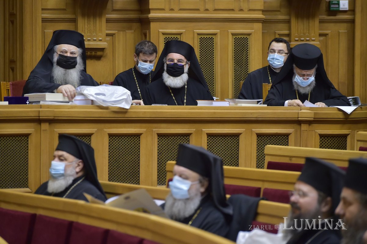 Ședința de lucru a Sfântului Sinod al Bisericii Ortodoxe Române la București  203795