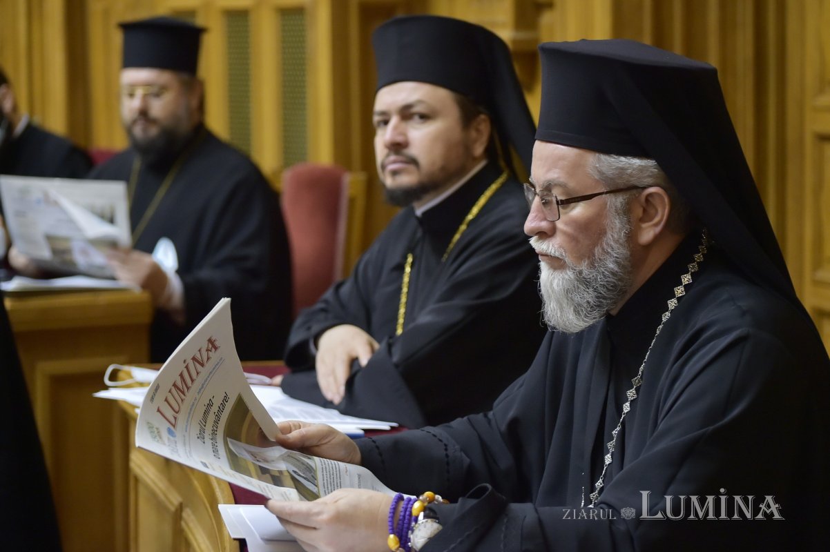 Ședința de lucru a Sfântului Sinod al Bisericii Ortodoxe Române la București  203801