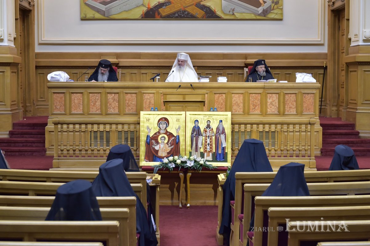 Ședința de lucru a Sfântului Sinod al Bisericii Ortodoxe Române la București  203809