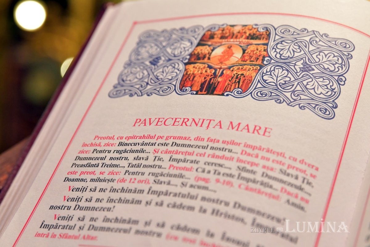 Începutul Canonului cel Mare la Catedrala Patriarhală 205527