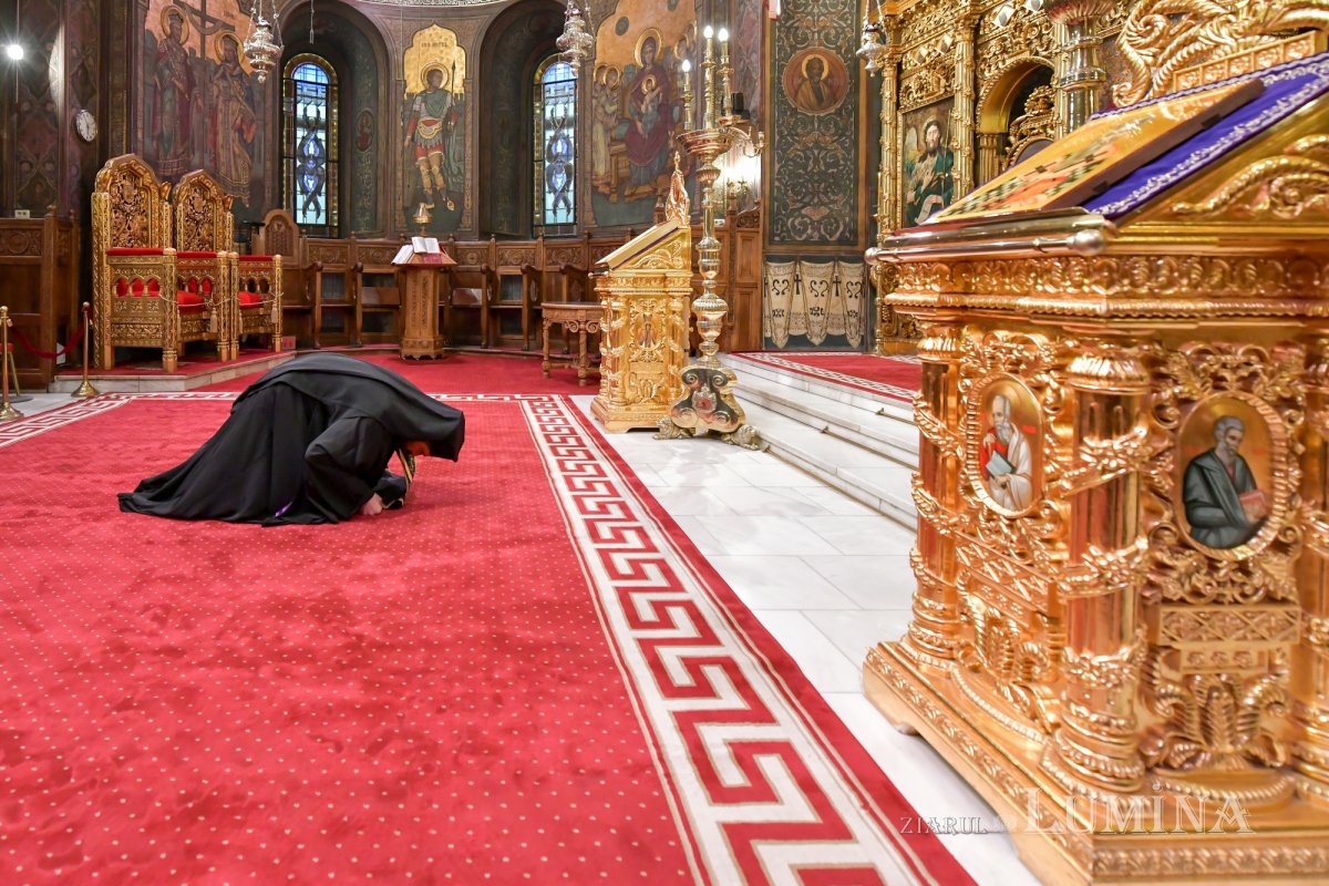 Începutul Canonului cel Mare la Catedrala Patriarhală 205554
