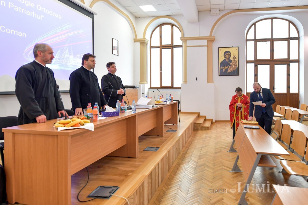 Un nou doctor în teologie la Facultatea „Justinian Patriarhul” 206454