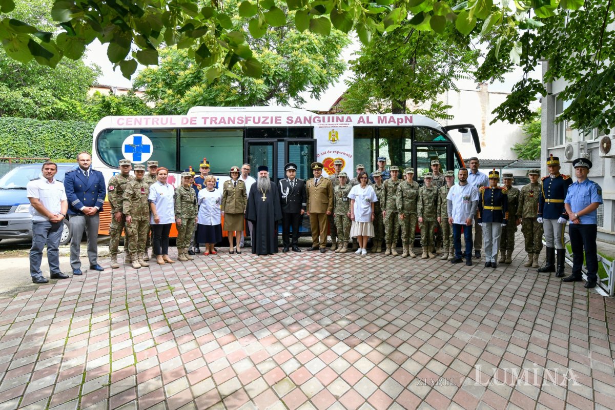 Voluntarii Paraclisului Catedralei Naționale se implică în acțiunea de donare „Sânge pentru Ucraina” 206409