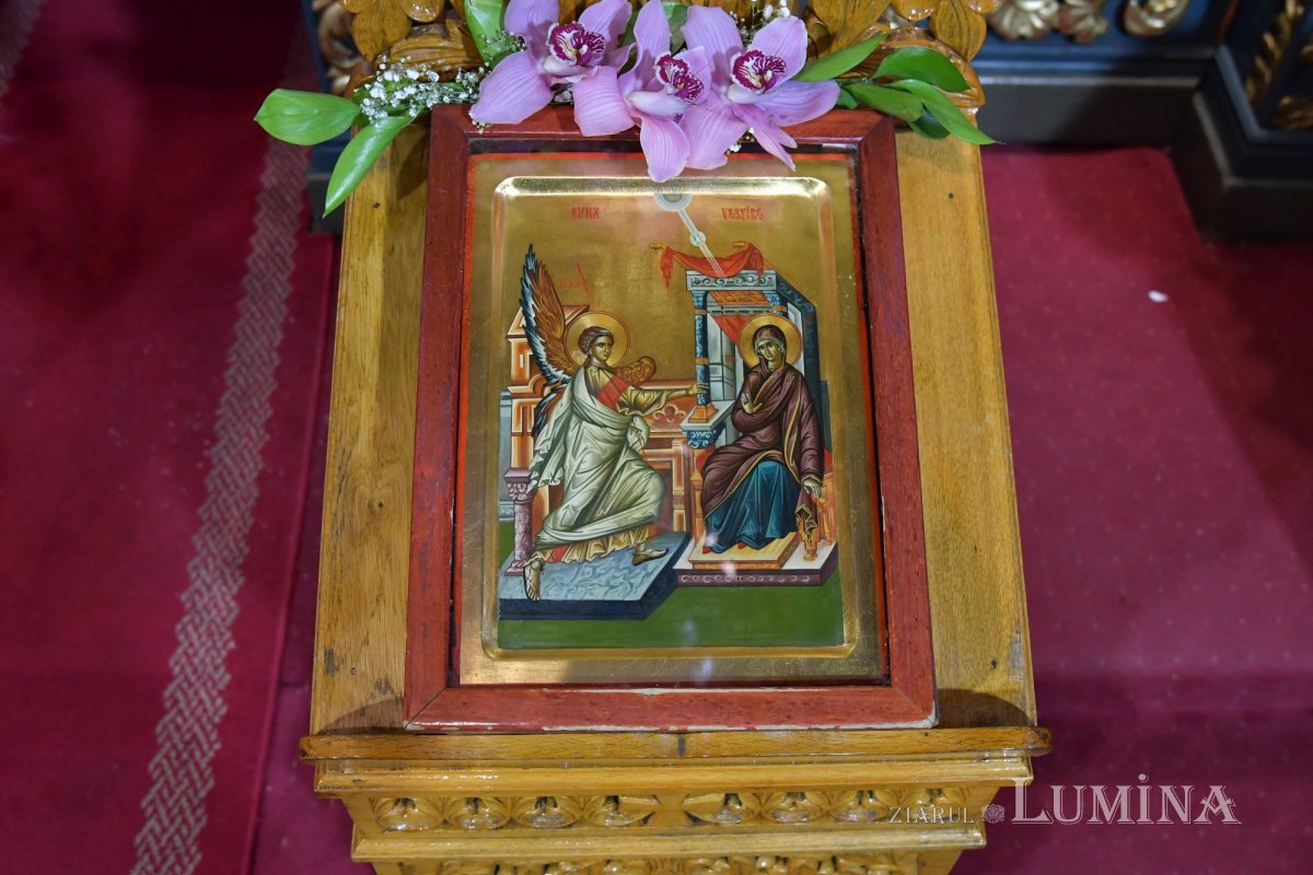 Sărbătoarea Bunei Vestiri la Biserica Domnească din Capitală 207597