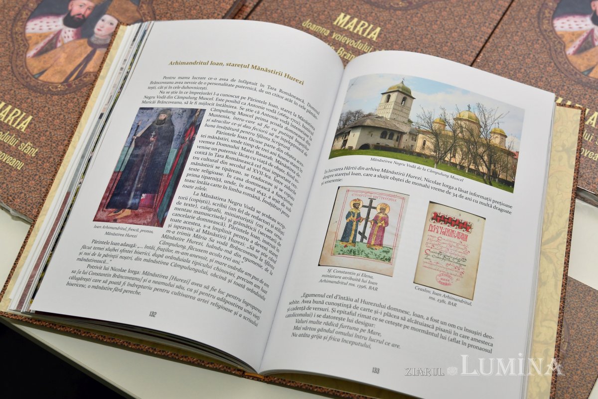 Album dedicat Doamnei Maria Brâncoveanu lansat la ARCUB 209020