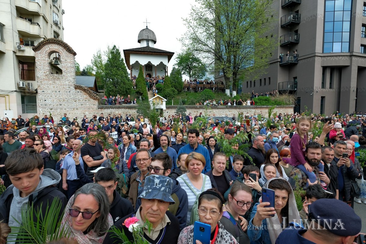 Pelerinaj tradițional de Florii în Capitală 209813