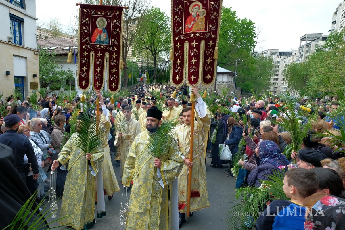 Pelerinaj tradițional de Florii în Capitală 209814