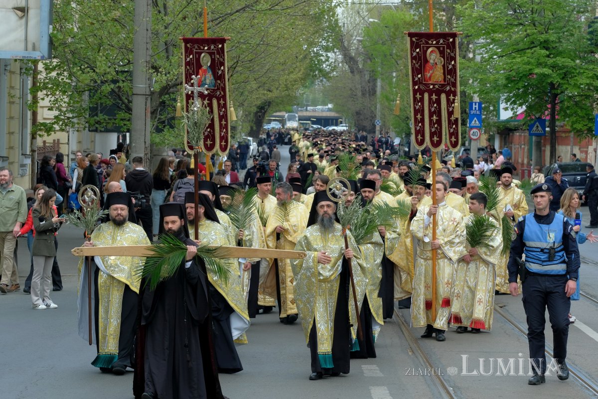 Pelerinaj tradițional de Florii în Capitală 209819