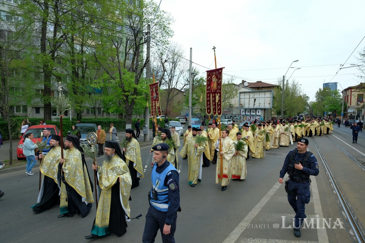 Pelerinaj tradițional de Florii în Capitală 209820