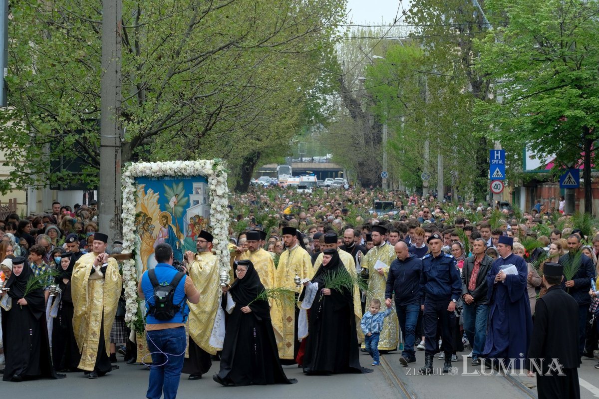 Pelerinaj tradițional de Florii în Capitală 209822