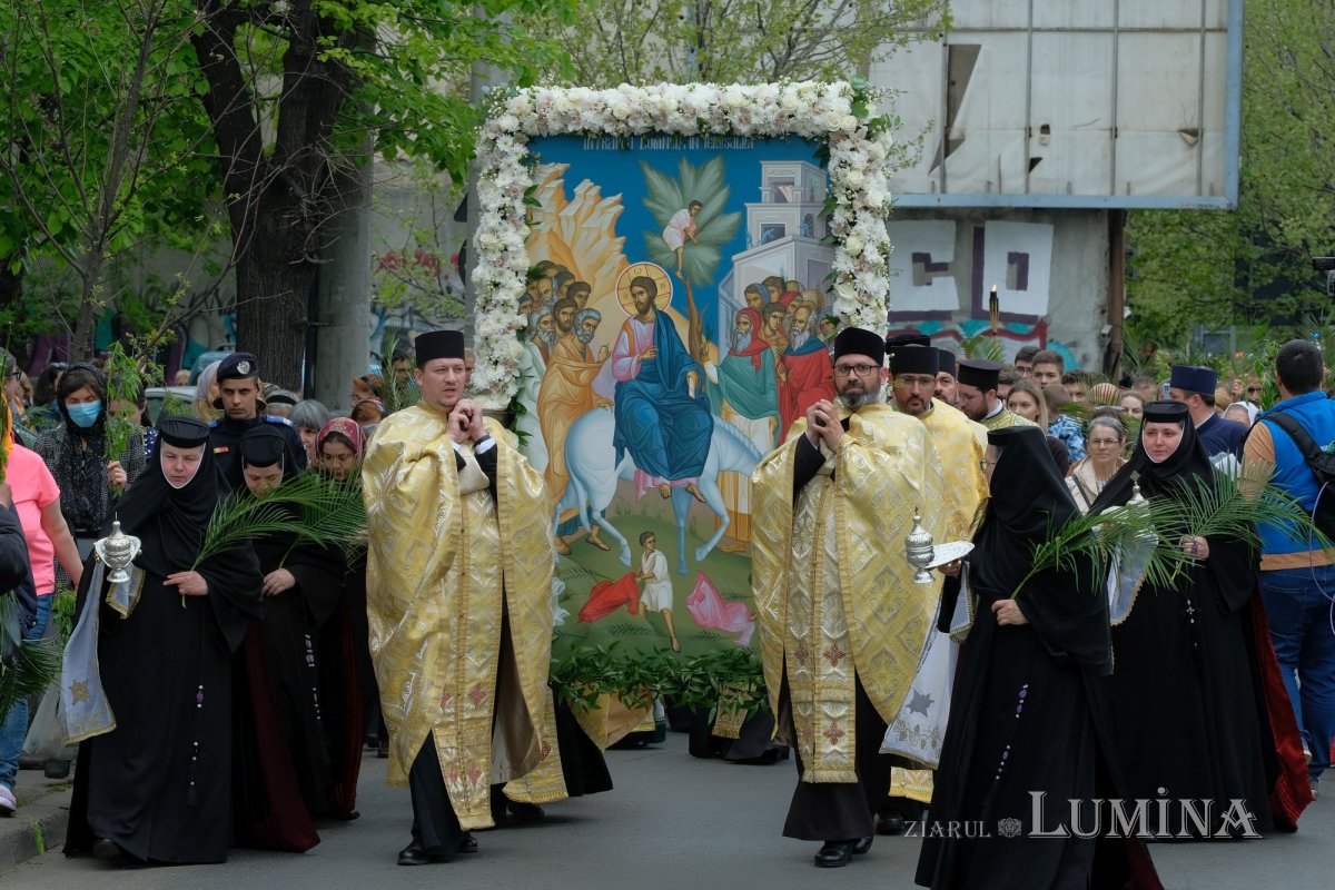 Pelerinaj tradițional de Florii în Capitală 209823