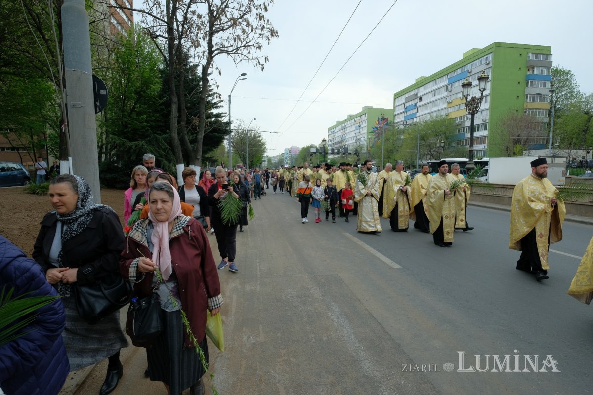 Pelerinaj tradițional de Florii în Capitală 209825