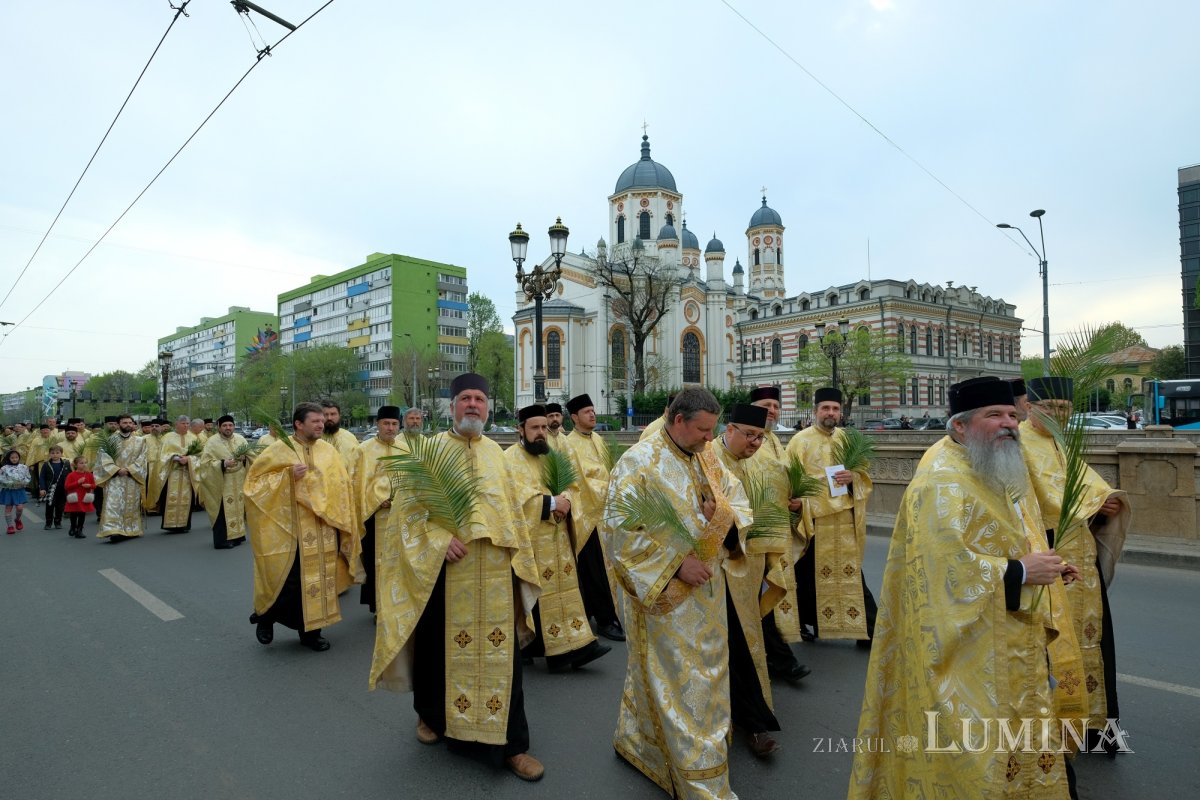 Pelerinaj tradițional de Florii în Capitală 209826