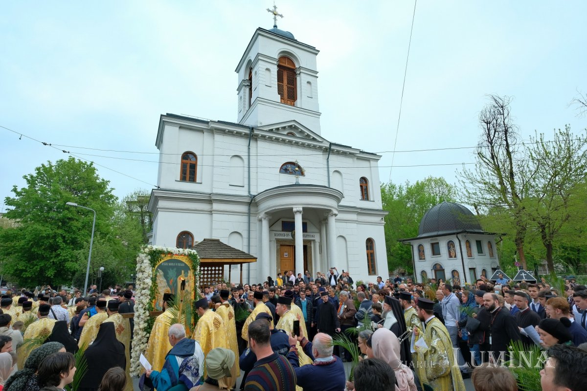 Pelerinaj tradițional de Florii în Capitală 209832