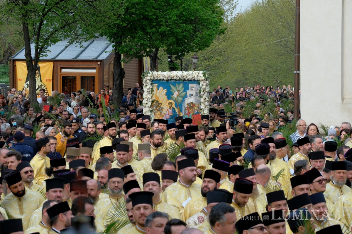 Pelerinaj tradițional de Florii în Capitală 209837