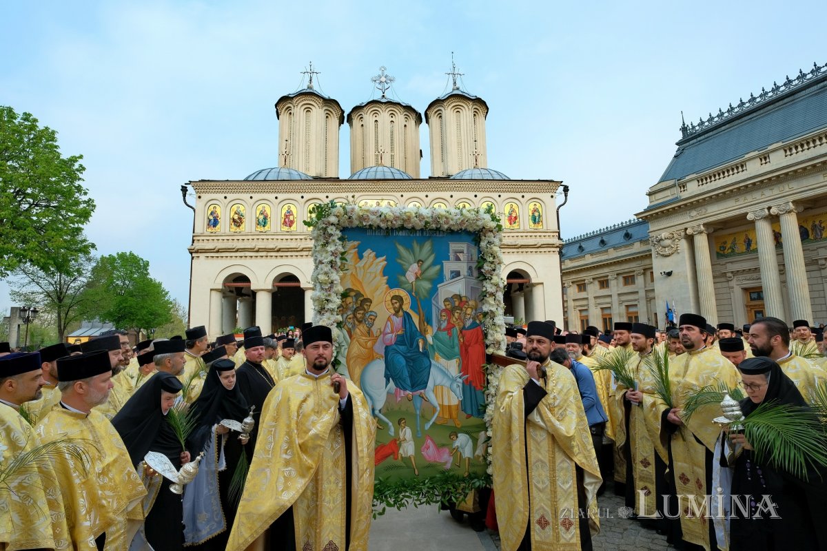 Pelerinaj tradițional de Florii în Capitală 209838