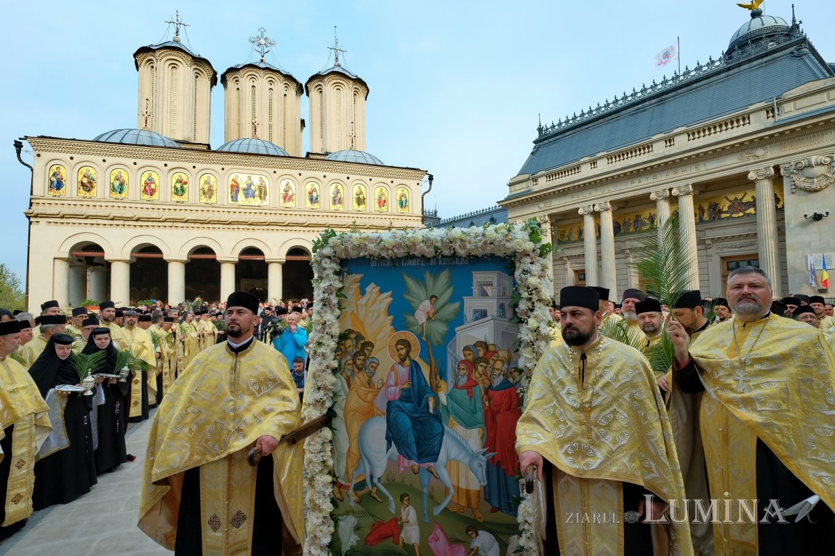 Pelerinaj tradițional de Florii în Capitală 209839