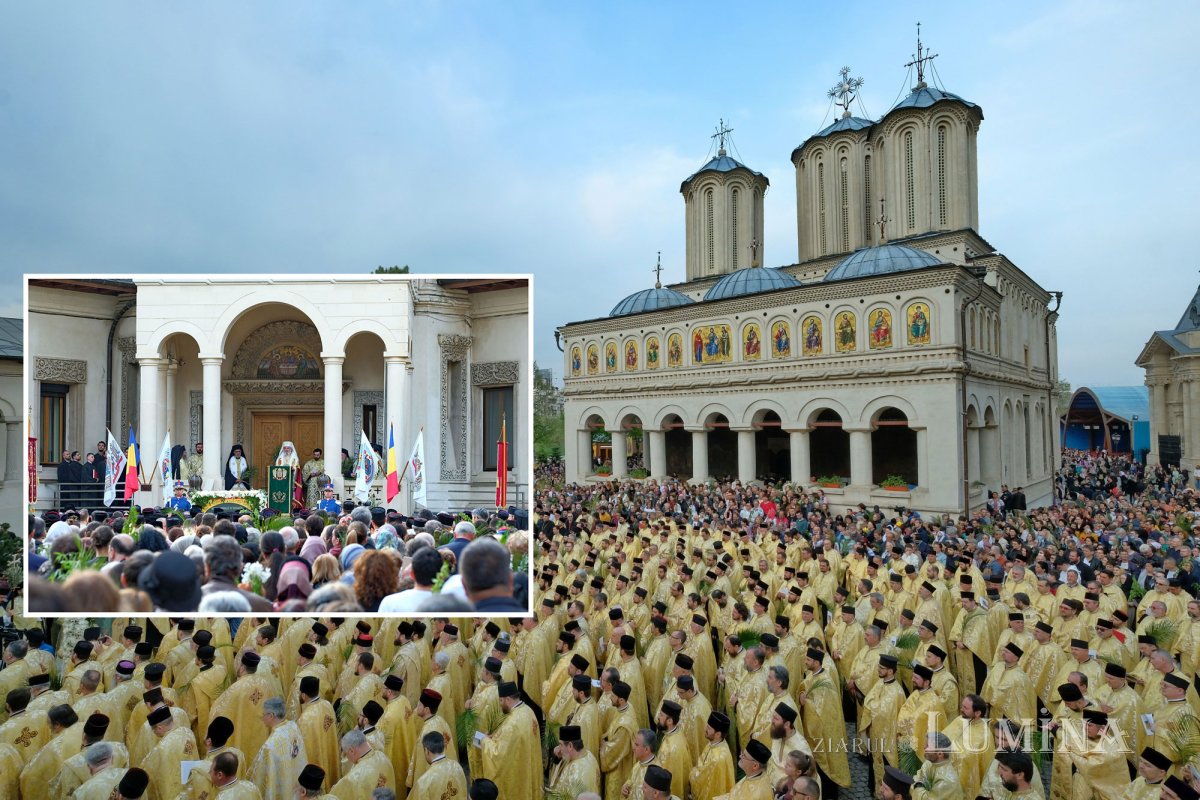 Pelerinaj tradițional de Florii în Capitală 209858