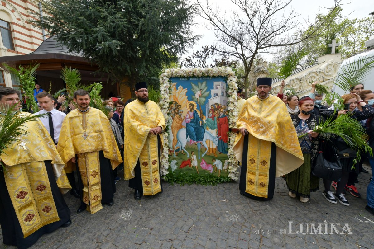 Pelerinaj tradițional de Florii în Capitală 209893