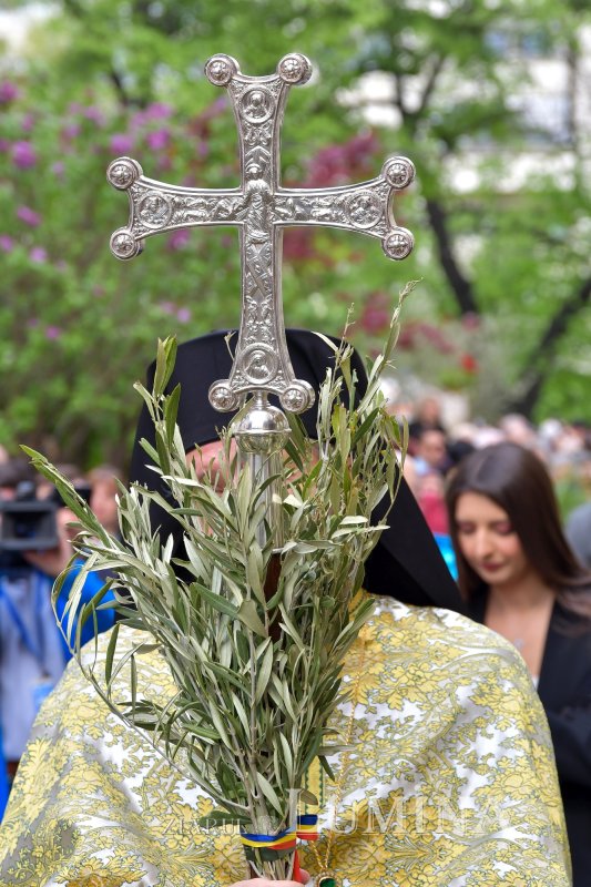 Pelerinaj tradițional de Florii în Capitală 209895