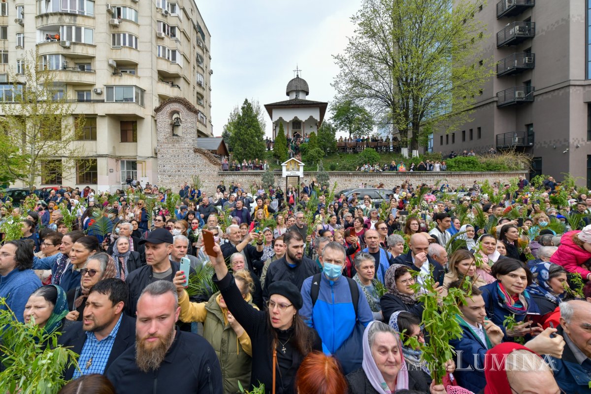 Pelerinaj tradițional de Florii în Capitală 209901