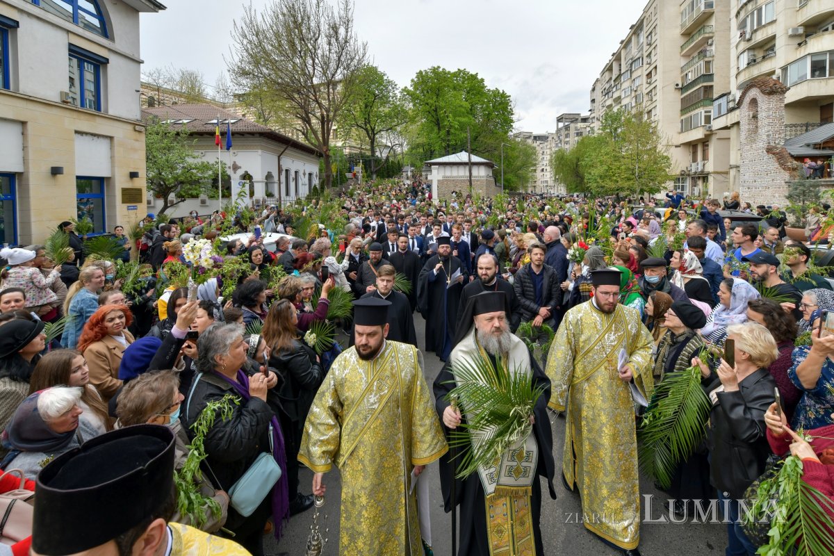 Pelerinaj tradițional de Florii în Capitală 209902