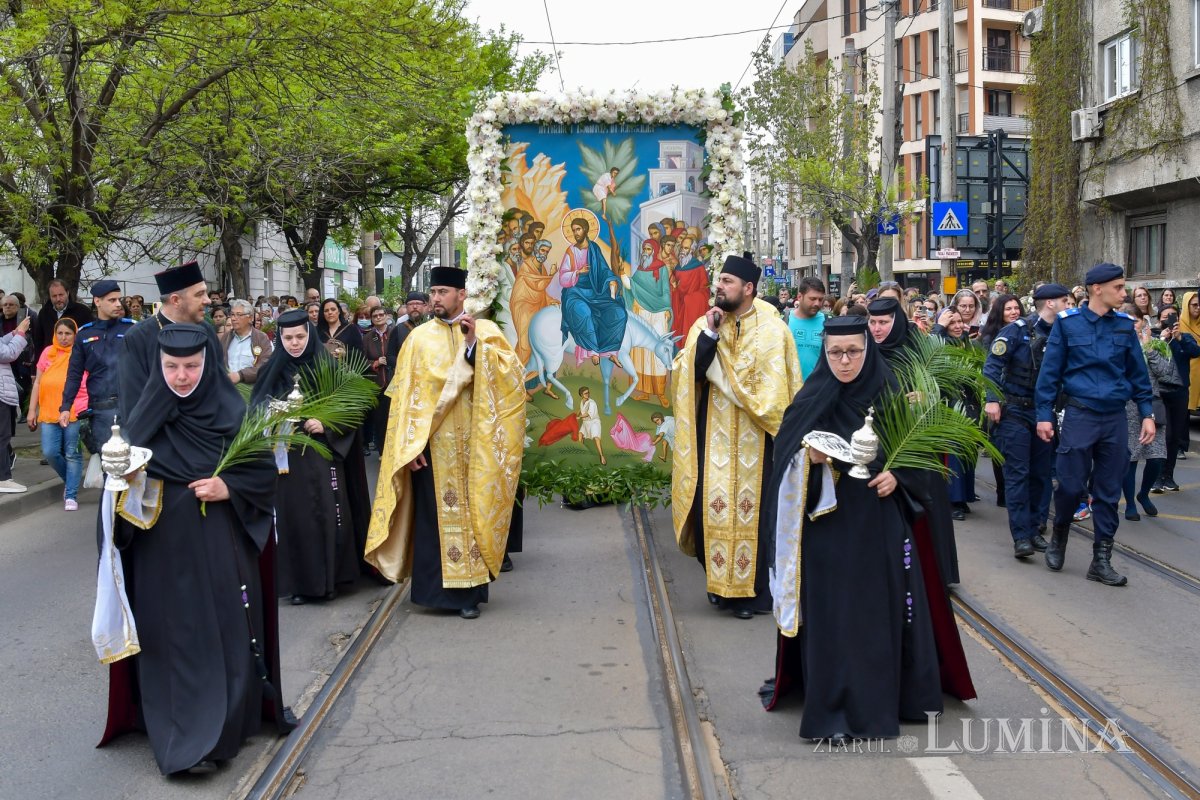 Pelerinaj tradițional de Florii în Capitală 209903