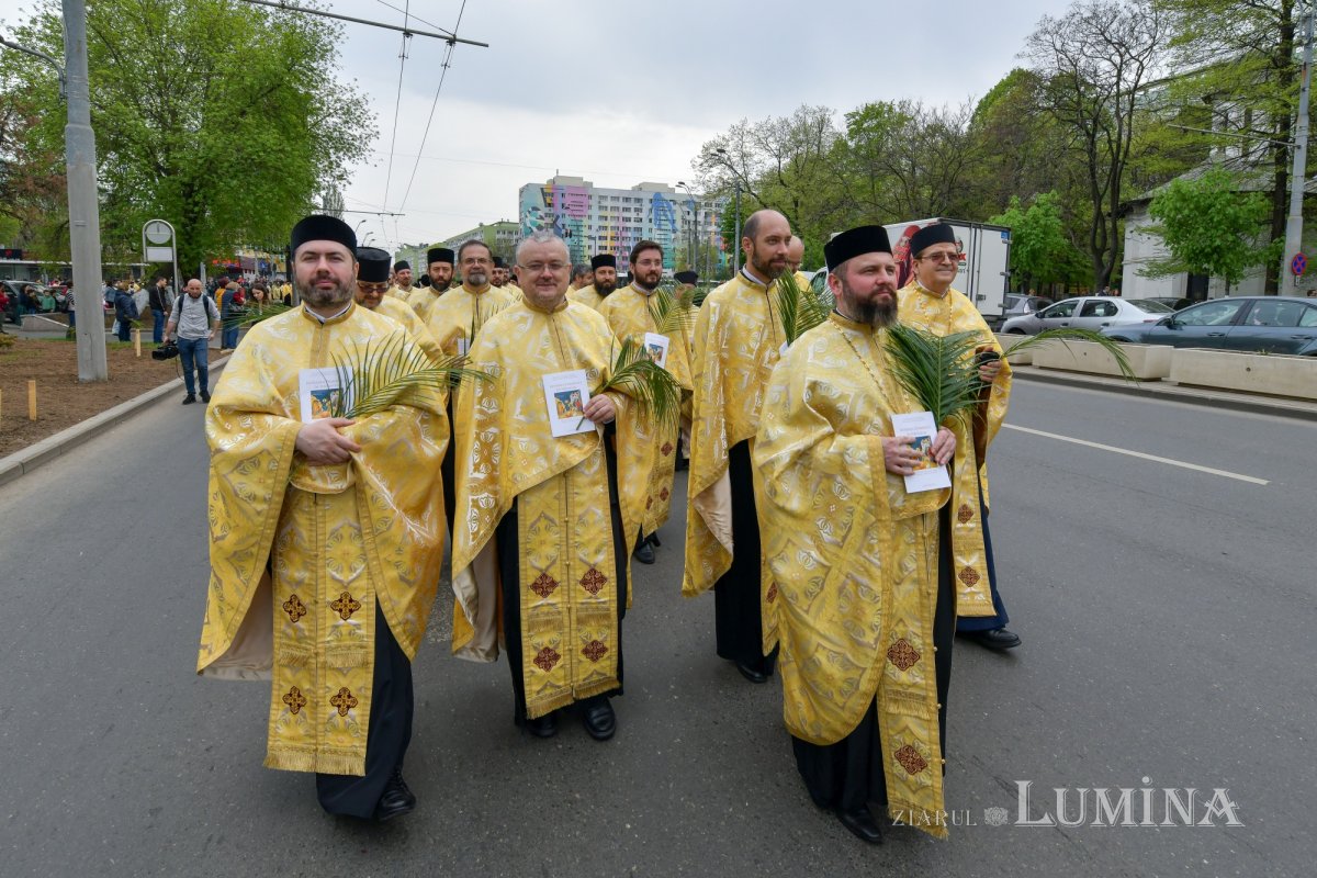 Pelerinaj tradițional de Florii în Capitală 209908