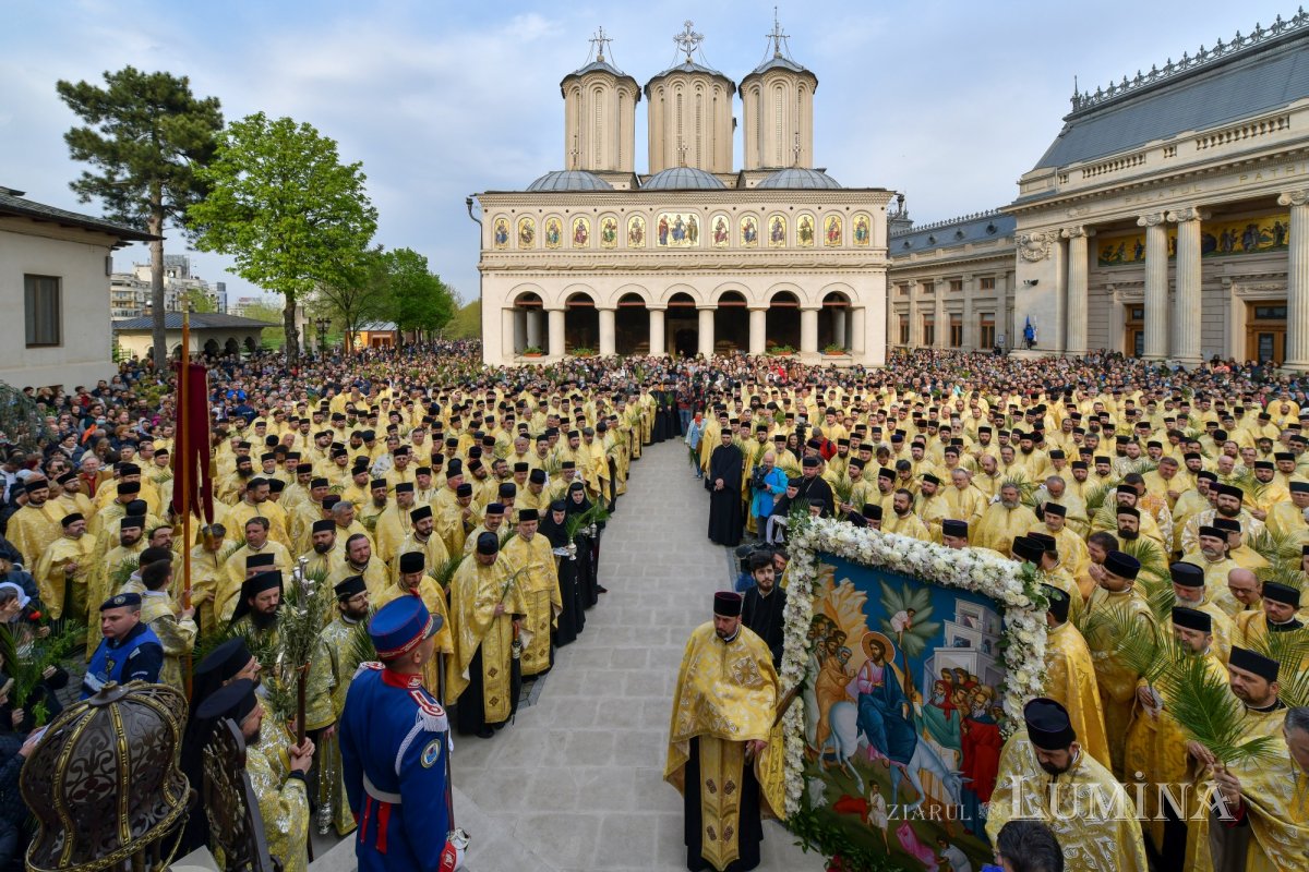 Pelerinaj tradițional de Florii în Capitală 209925