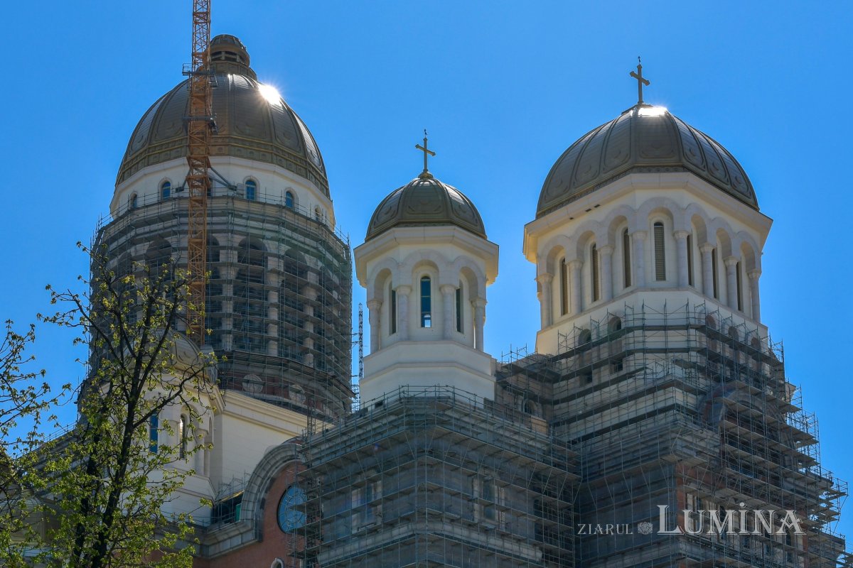 Progresul șantierului Catedralei Naționale în apropierea sărbătorilor pascale 210383