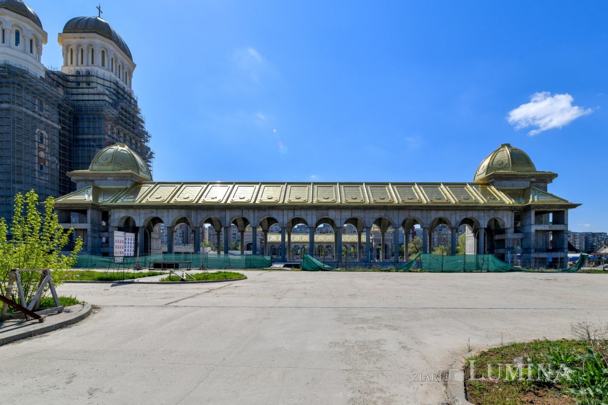 Progresul șantierului Catedralei Naționale în apropierea sărbătorilor pascale 210385