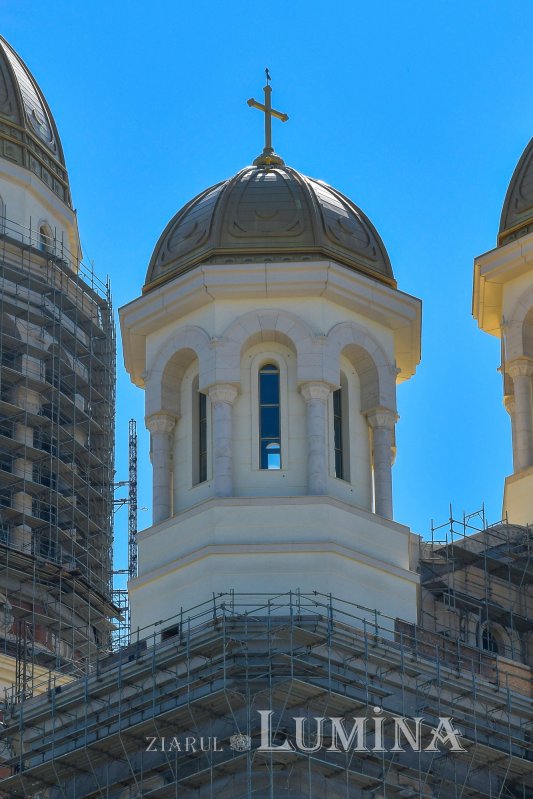 Progresul șantierului Catedralei Naționale în apropierea sărbătorilor pascale 210387